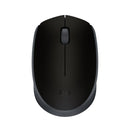 Mouse sem fio Logitech M170 com Design Ambidestro Compacto, Conexão USB e Pilha Inclusa - Preto