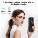 DOOGEE N55PLUS Unlocked Cell Phone, 20GB RAM+128GB ROM/1TB Android Phone, 90Hz 6.56" HD+ Smartphone, 5150mAh, Dual SIM 4G/Octa-Core 12nm/Widevine L1/ Face Unlock/OTG/ATT/T-Mobile, Black