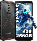 DOOGEE Blade 10 Pro (2025) Rugged Phone,10.7mm Ultra-Thin,16GB+256GB Rugged Smartphone,Android 14 Octa Core,6.56" HD+90Hz,50MP+8MP,IP68/IP69K Waterproof Phone,Widevine L1,NFC/Face Unlock