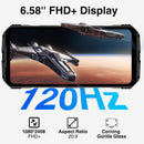 DOOGEE V MAX Plus(2024) 5G Rugged Smartphone,22000mAh 36GB+512GB,200MP+32MP+20MP Night Vision Rugged Cell Phone,Android 14 Rugged Phone,6.58" FHD+120Hz IPS Screen,IP68/IP69K Waterproof Phone,NFC/OTG