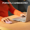 Mouse sem fio Logitech M170 com Design Ambidestro Compacto, Conexão USB e Pilha Inclusa - Preto