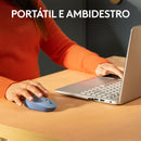 Mouse sem fio Logitech M170 com Design Ambidestro Compacto, Conexão USB e Pilha Inclusa - Preto