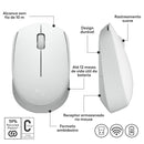 Mouse sem fio Logitech M170 com Design Ambidestro Compacto, Conexão USB e Pilha Inclusa - Preto
