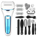 Rechargeable Electric Callus Remover with LED and Roller Heads
