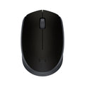 Mouse sem fio Logitech M170 com Design Ambidestro Compacto, Conexão USB e Pilha Inclusa - Preto