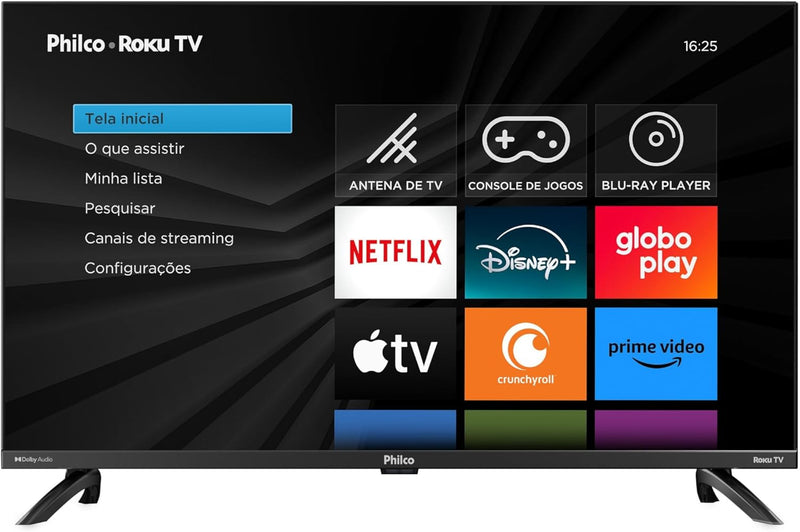 Smart TV 32” Philco LED Roku TV PTV32G7PR2CGB