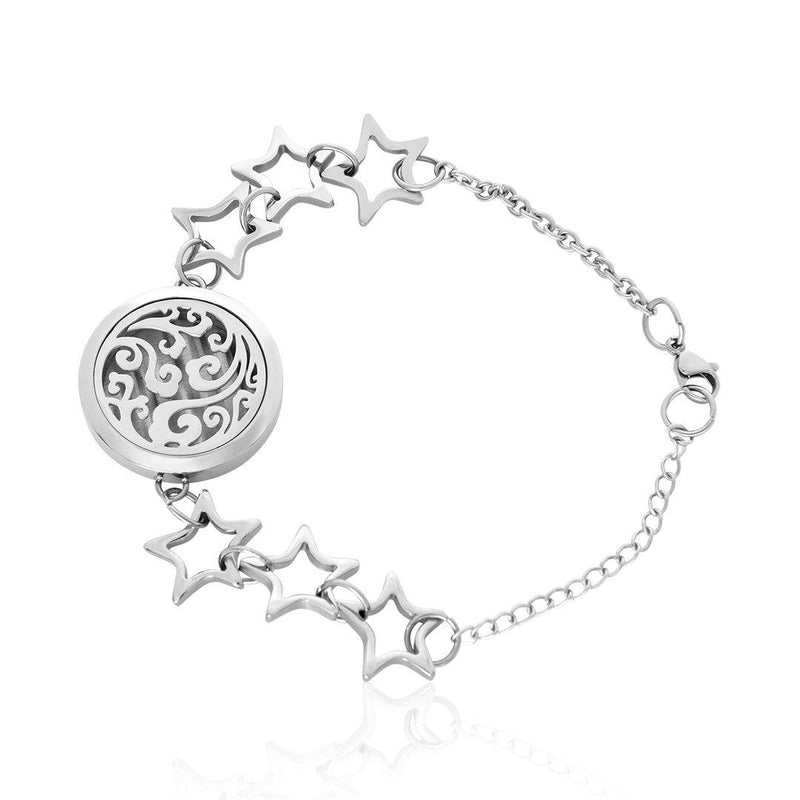 Stars and Swirls Bracelet FBR038SR-0