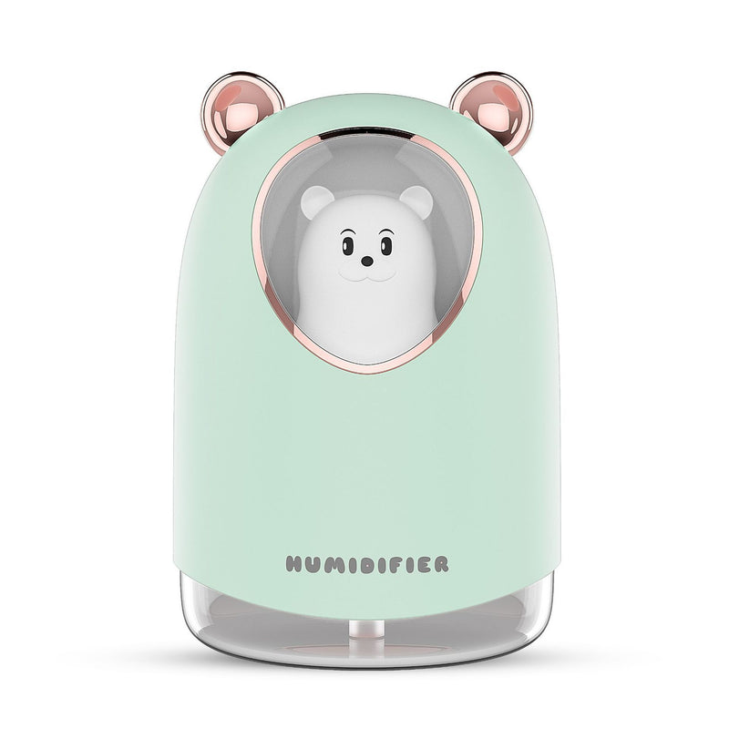 Novo bonito animal de estimação umidificador ar desktop casa quarto novo grande volume nevoeiro bonito espaço cápsula duplo spray umidificador