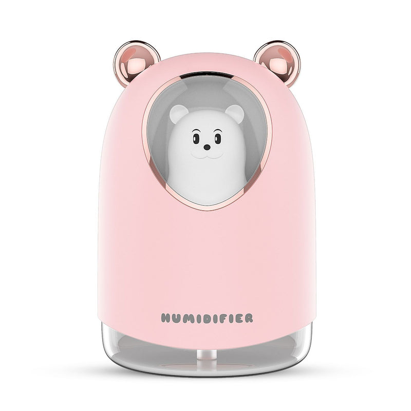 Novo bonito animal de estimação umidificador ar desktop casa quarto novo grande volume nevoeiro bonito espaço cápsula duplo spray umidificador