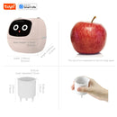 White Tuya Ivy Smart Planter,Endless Fun over 49 Rich Expressions,7 Smart Sensors and AI Chips Make Raising Plants Easy and Fun